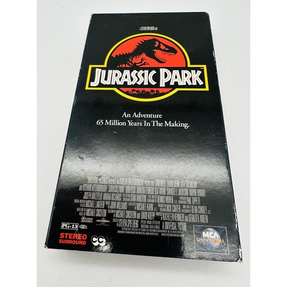 Jurassic Park by Steven Spielberg (VHS, 1993) - Picture 1 of 4